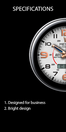 Android application Messa Watch Face BN68 Classic screenshort