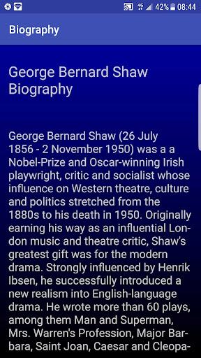 George Bernard Shaw Quotes Screen 2