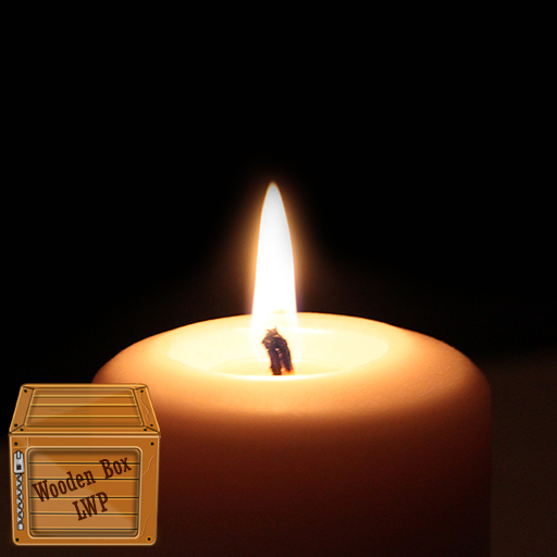 beautiful candle wallpaper logo
