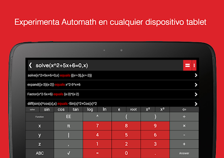 Automath - Foto Calculadora Screenshot