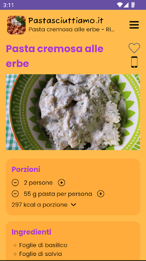 Pastasciuttiamo - Ricette Screen 3