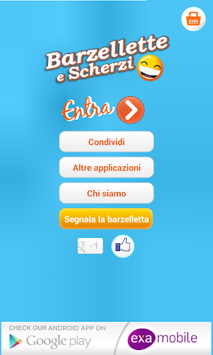 Android application Barzellette e Scherzi screenshort