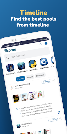 Fiscean - The Social Files App Screen 2