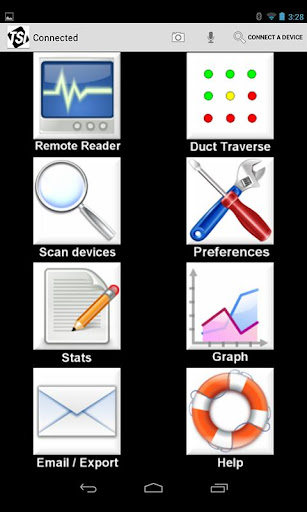 Android application LogDat Mobile screenshort