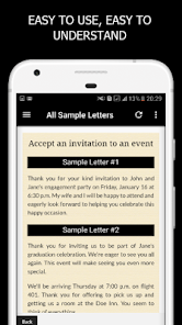 Captura de Pantalla 3 All Sample Letters android