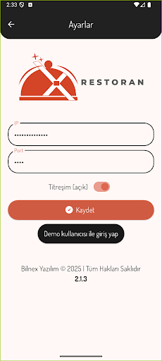 Bilnex Restoran screenshot 1