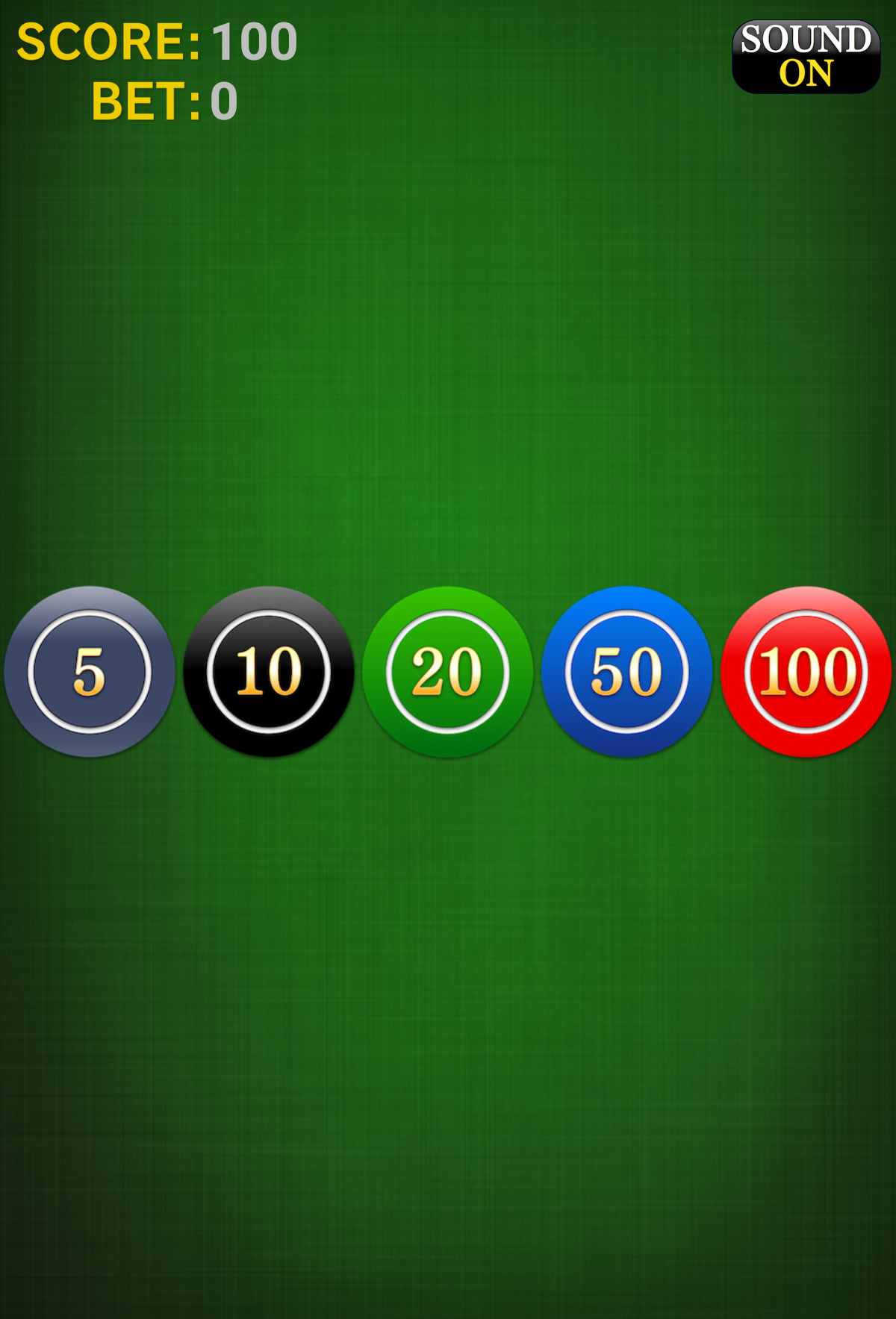 Android application Poker card game screenshort