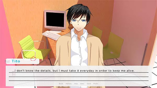 Last Rx. Visual Novel Screenshot