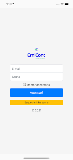 Android application ErniCont screenshort