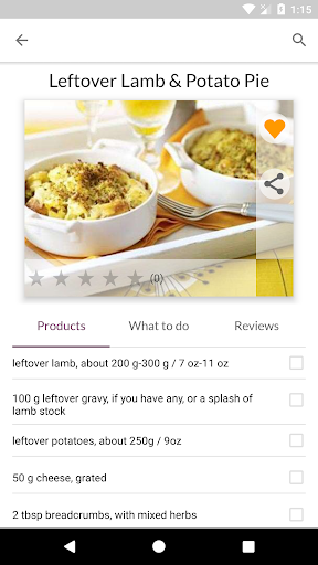 Pie Recipes Screen 3