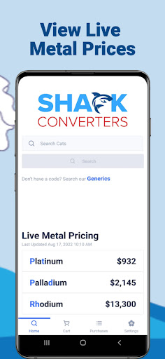 Android application Shark Converters screenshort