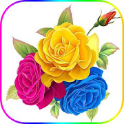 Wonderful Flowers Roses images Gif  Icon