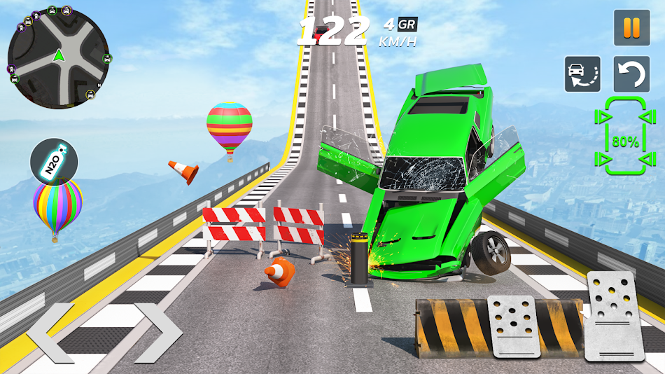 #8. Car Crash Driving Simulator 3D (Android) Von: GamePark