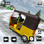 Cover Image of Download Offroad Rickshaw Driving Games  APK