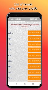 برنامج Who viewed my profile مهكر 2026 أخر إصدار APK مجانًا 5