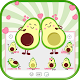 Lovely Avocado Emoji-Sticker Auf Windows herunterladen