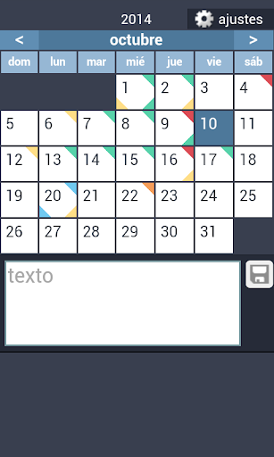Vista previa de la aplicación