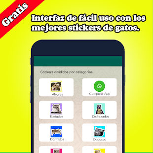 Mejor Stickers de Gato para WAStickerApps 2020(圖2)-速報App