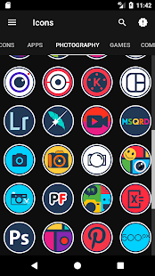 Snímek obrazovky Modo - Icon Pack