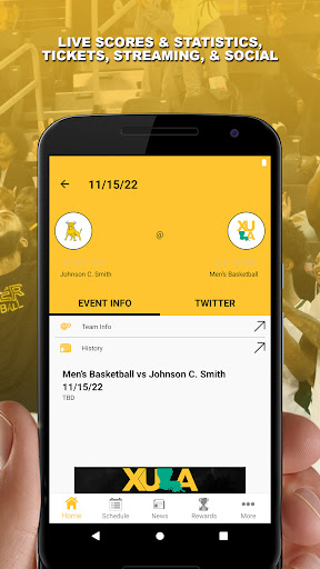 XULA GOLD ATHLETICS Screenshot 3 - AppWisp.com