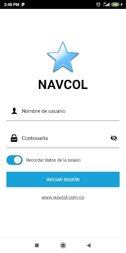 Android application Navcol Viewer screenshort