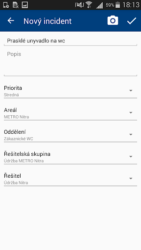 METRO Service Desk Screen 2