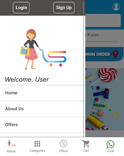 Ski Mart User Screen 2