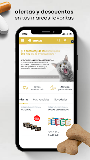 Android application Bruncas screenshort
