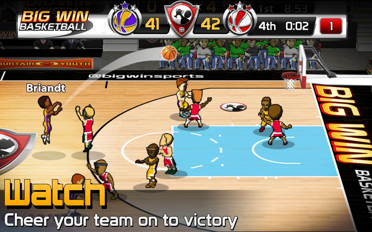 Android application BIG WIN Basketball screenshort