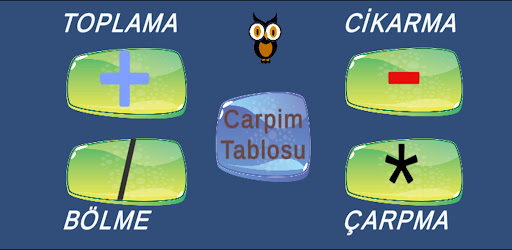 Android application matematik dört işlemler screenshort