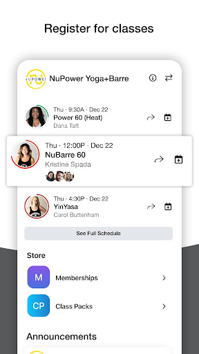 NuPower Yoga+Barre Screen 2