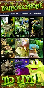 cute frog wallpaper