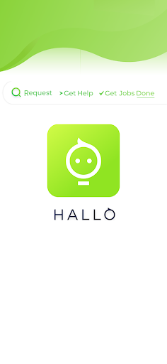 Android application Hallo: Get Matched Pros Nearby screenshort