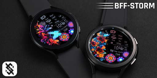 BFF4-Neon Art Animation Flower screenshot 13