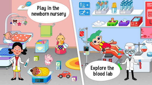 Pepi Hospital: Learn & Care - Simulation - games