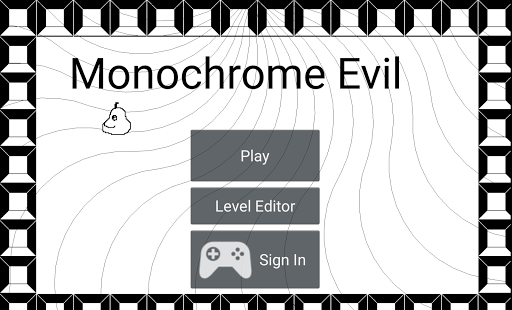Android application Monochrome Evil screenshort