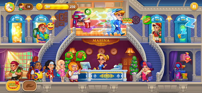 Hotel Empire: Grand Hotel Game Screenshot