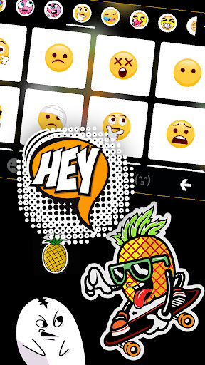 Cool Skate Pineapple Themes Screen 3