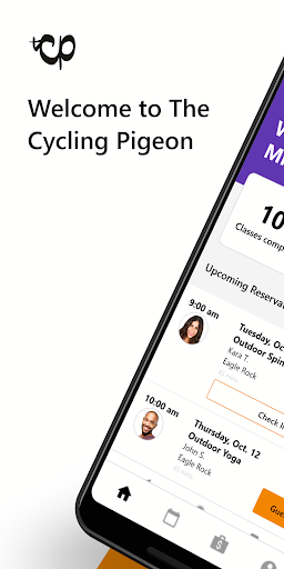 Android application The Cycling Pigeon screenshort