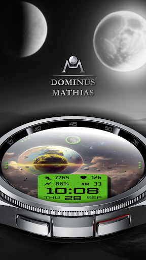 DM | 070 Astronomy Watch Face Screen 2