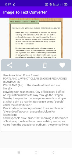 Image To Text Converter