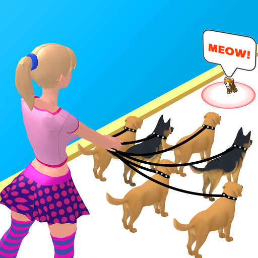 Dog Whisperer: Fun Walker Game Logo