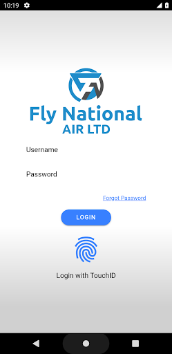 Android application Fly National Air Ltd screenshort