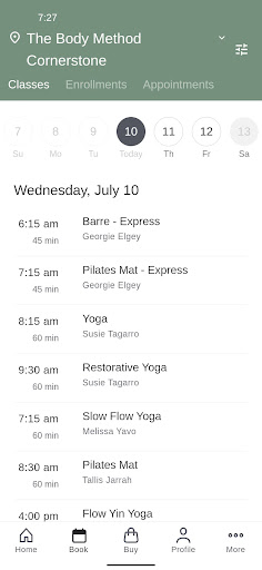 The Body Method Screen 2