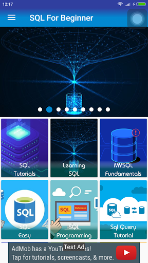 SQL Tutorials for Beginners Screen 2