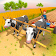 Vintage Village Bull Farm: Animal Farm Simulator icon