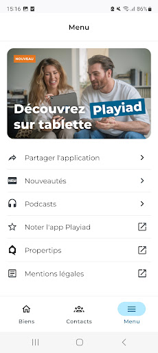 Playiad Screen 2