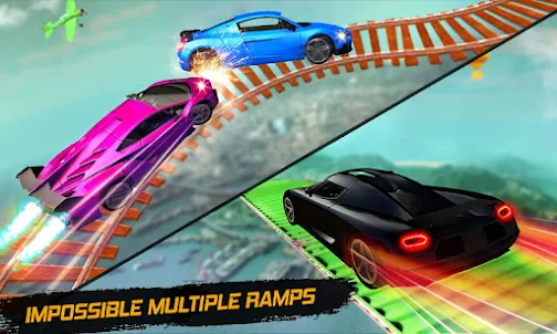 Ramp Stunt Racing Car Game 3D