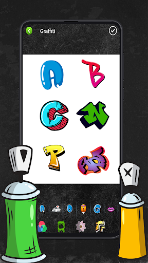 Graffiti Spray Logo Maker App Screen 3