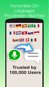 Modlu Sesi WhatsApp’ a Metne Dönüştür Apk indir 2022 2